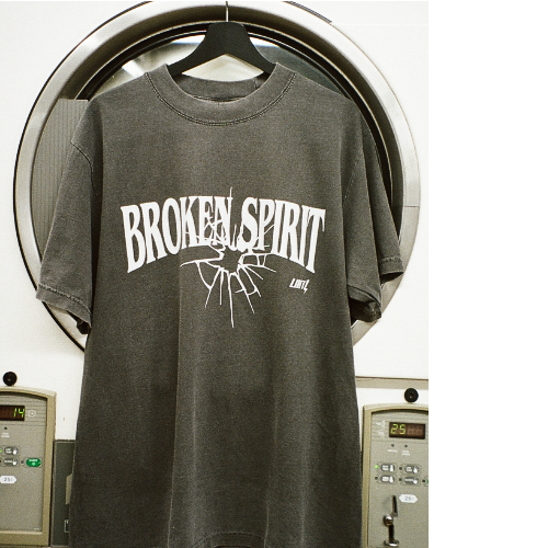 GRAY -Broken Spirit T- Shirt