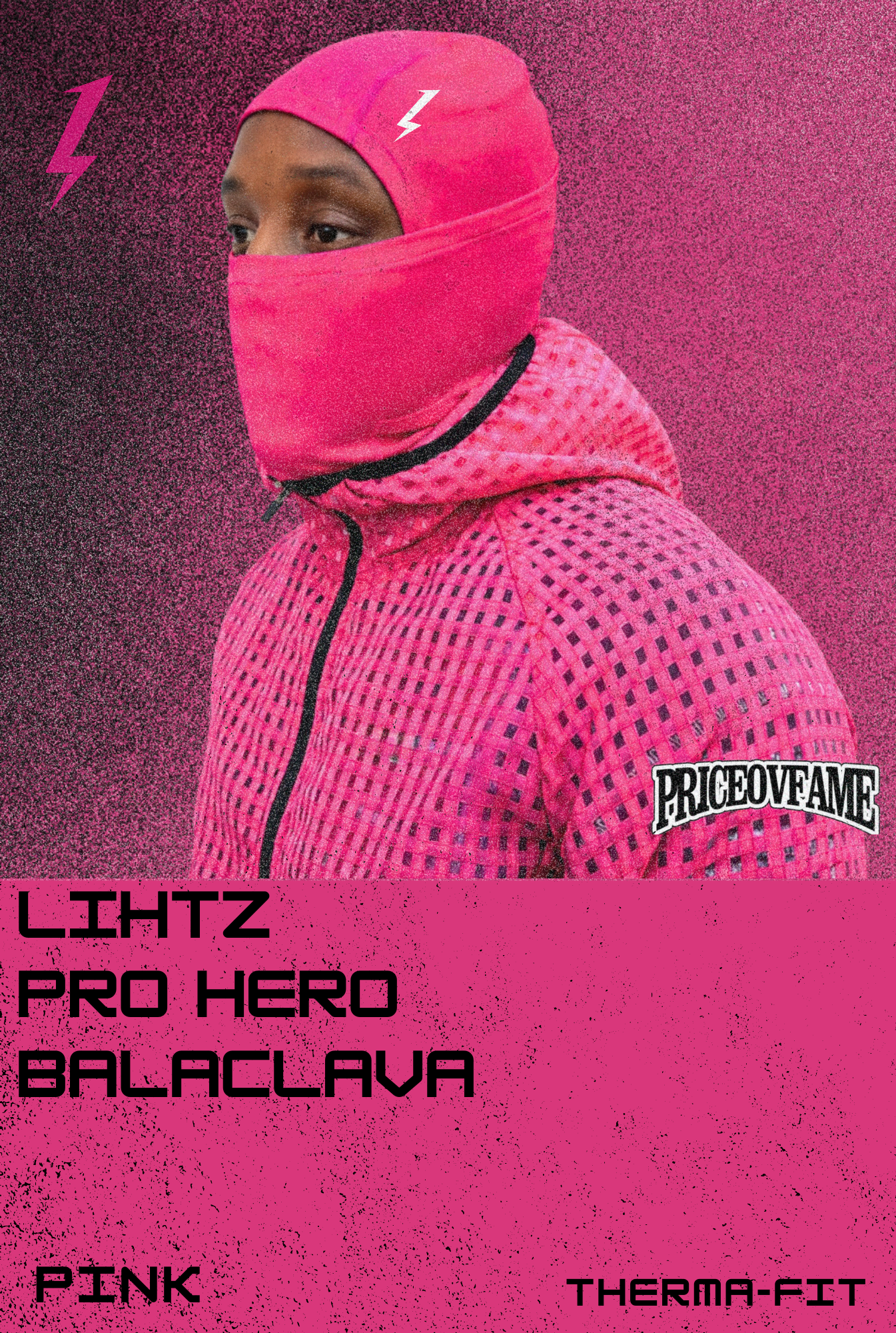 Lihtz Pro Hero PINK Balaclava (PRE-ORDER)