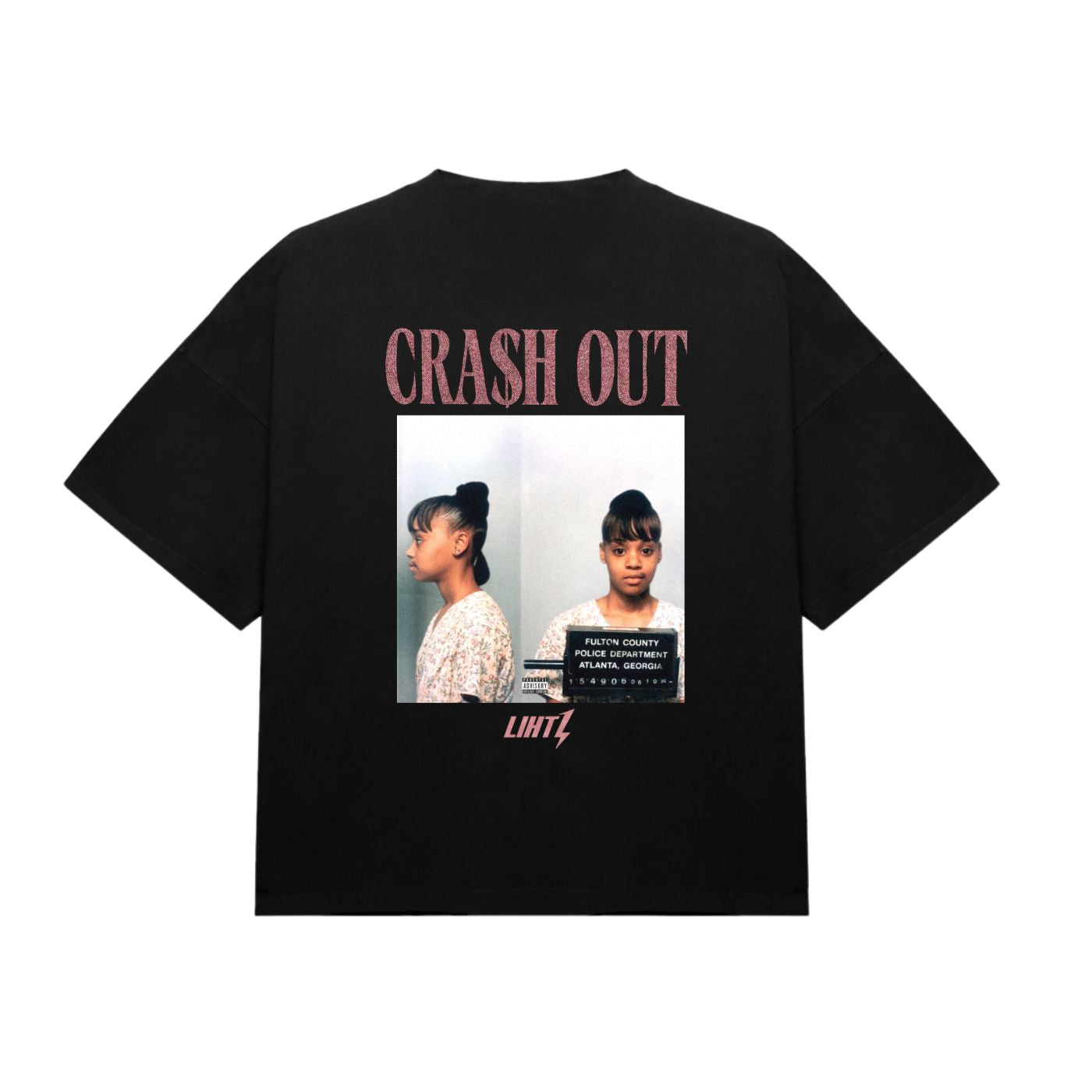 CRASH OUT - T SHIRT (BLACK)