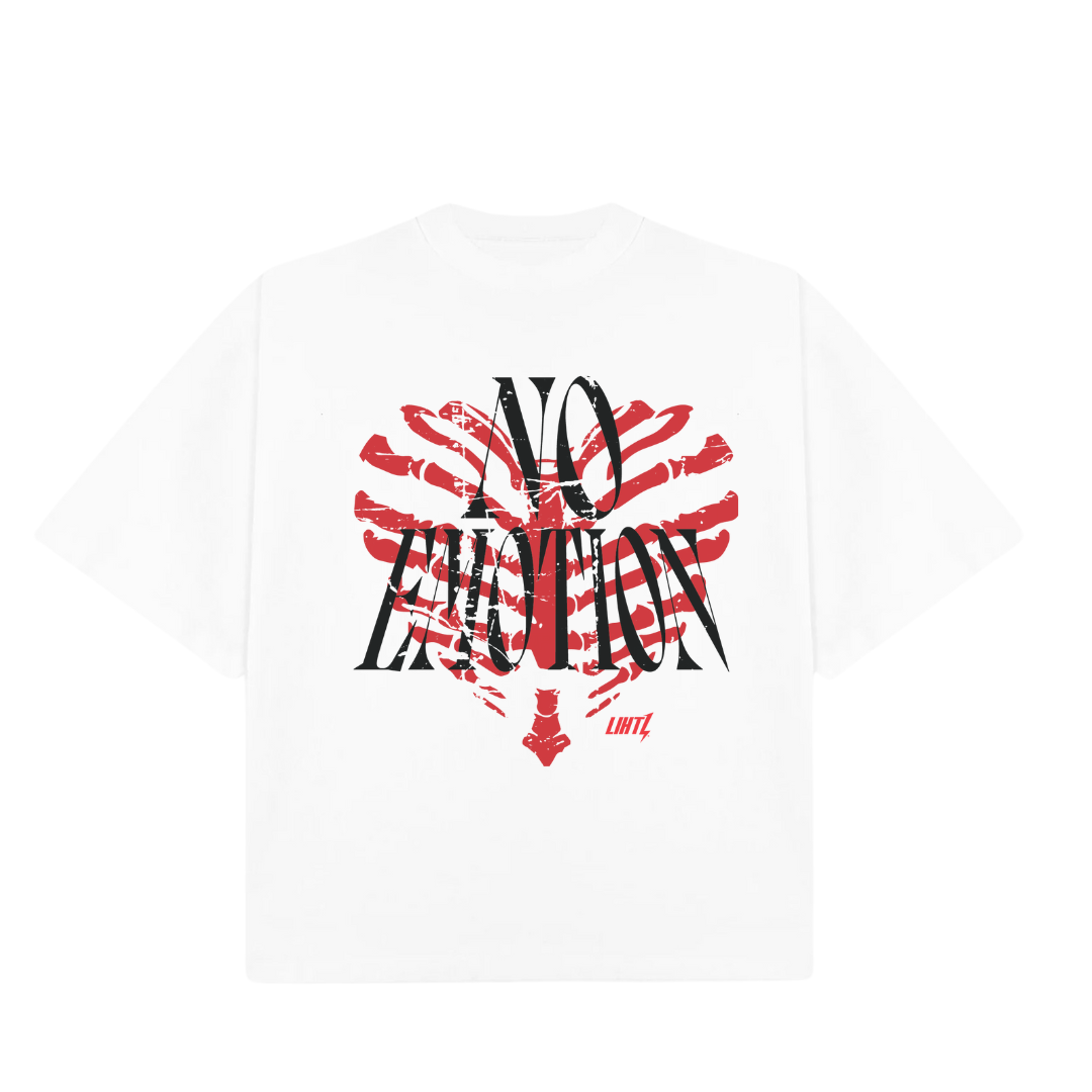 No Emotions- T-Shirt White